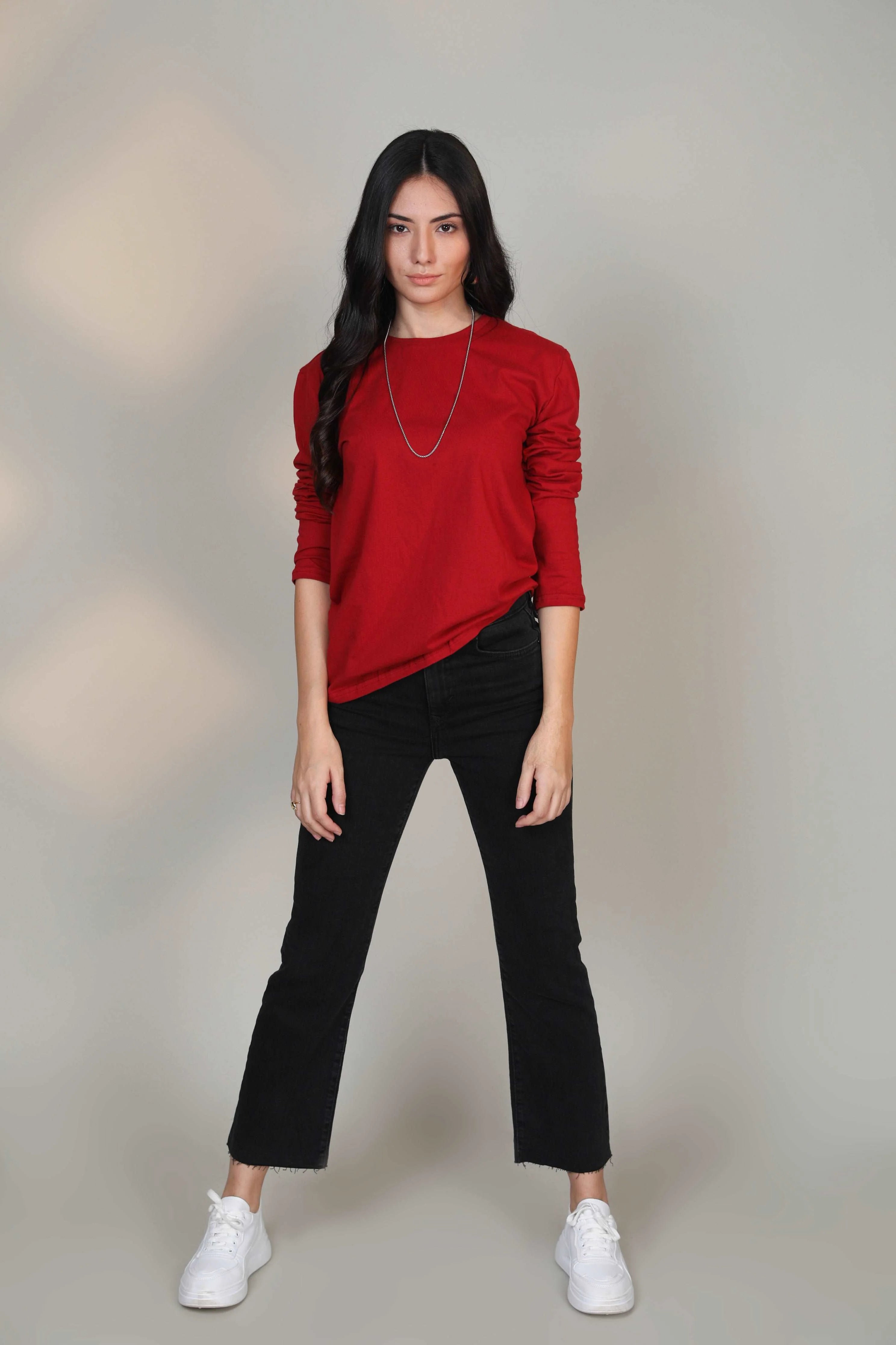 P&B Crimson Red Full Sleeve Shirt - Sohu Lifestyle