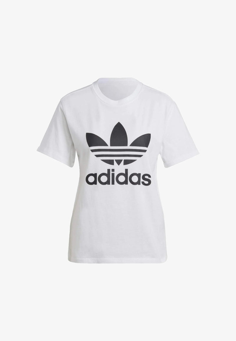 White Trefoil T-Shirt - Sohu Lifestyle