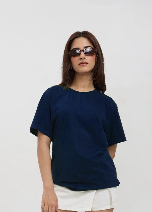 P&B T-Shirt (Navy Blue) - Sohu Lifestyle
