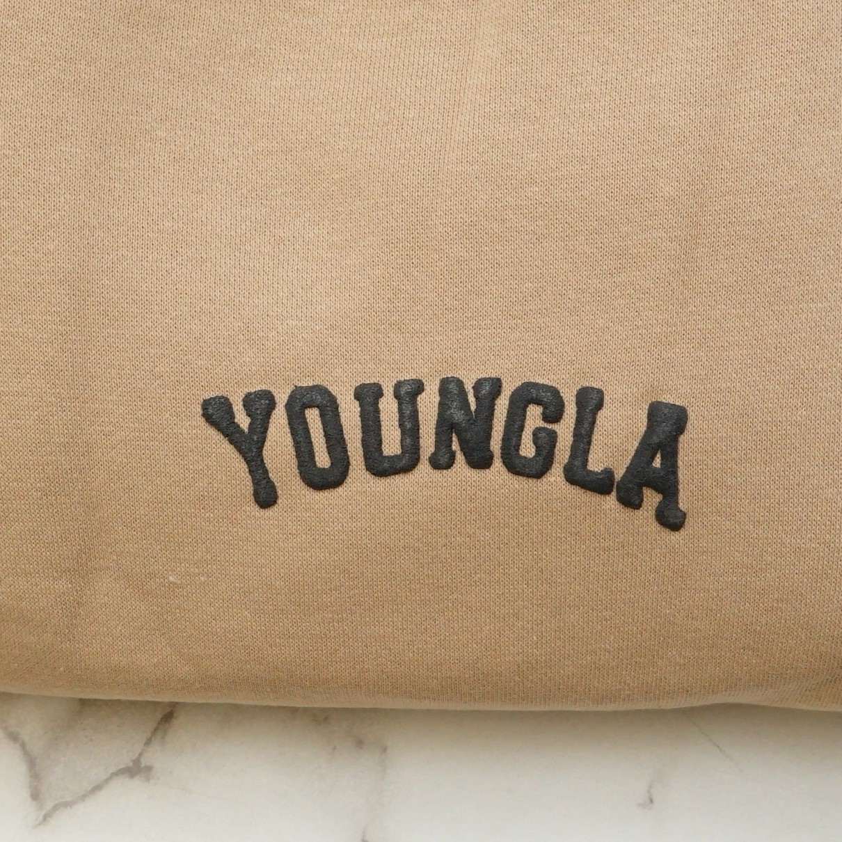 YOUNGLA Wide Leg Trousers (Beige) - Sohu Lifestyle