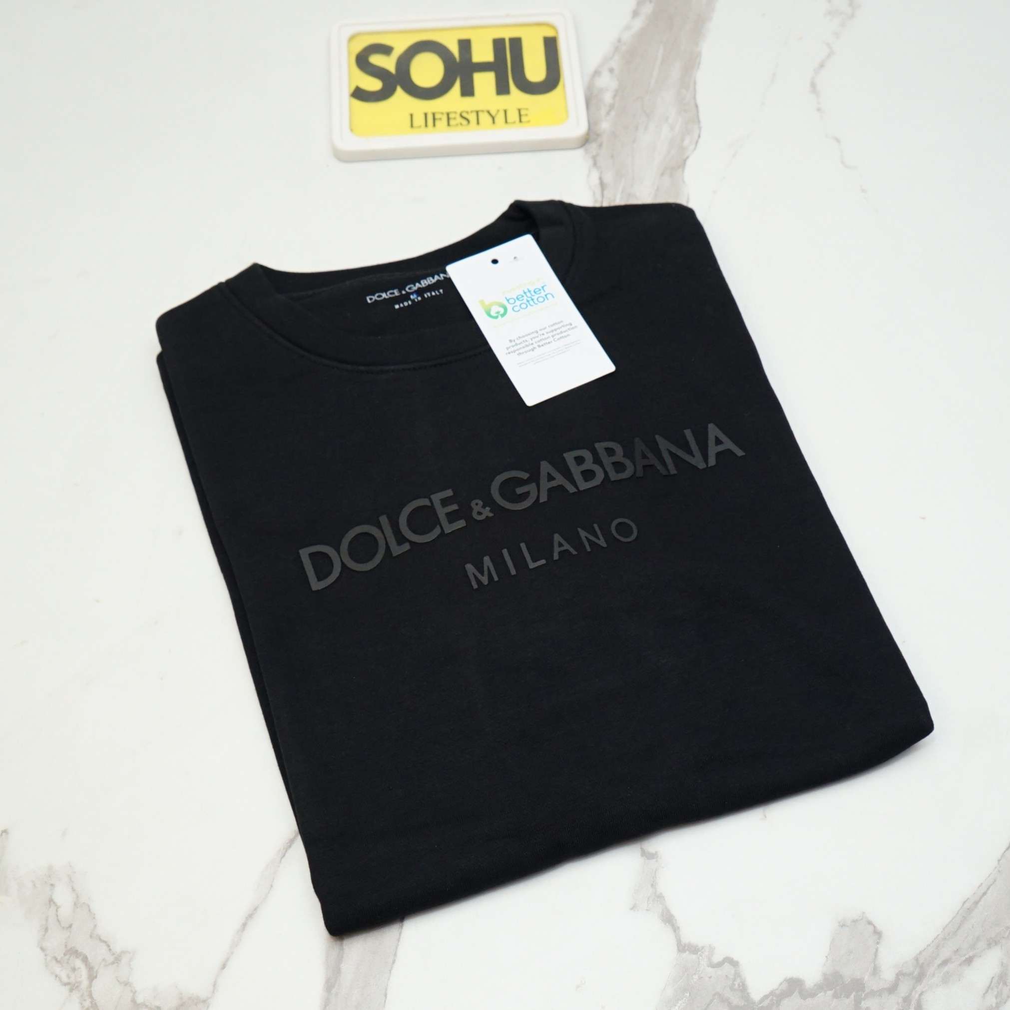 D&G Milano Oversized T-Shirt (Black) - Sohu Lifestyle