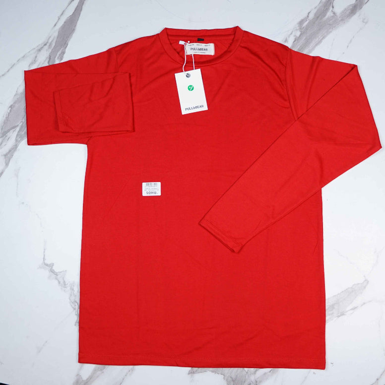 P&B Crimson Red Full Sleeve Shirt - Sohu Lifestyle