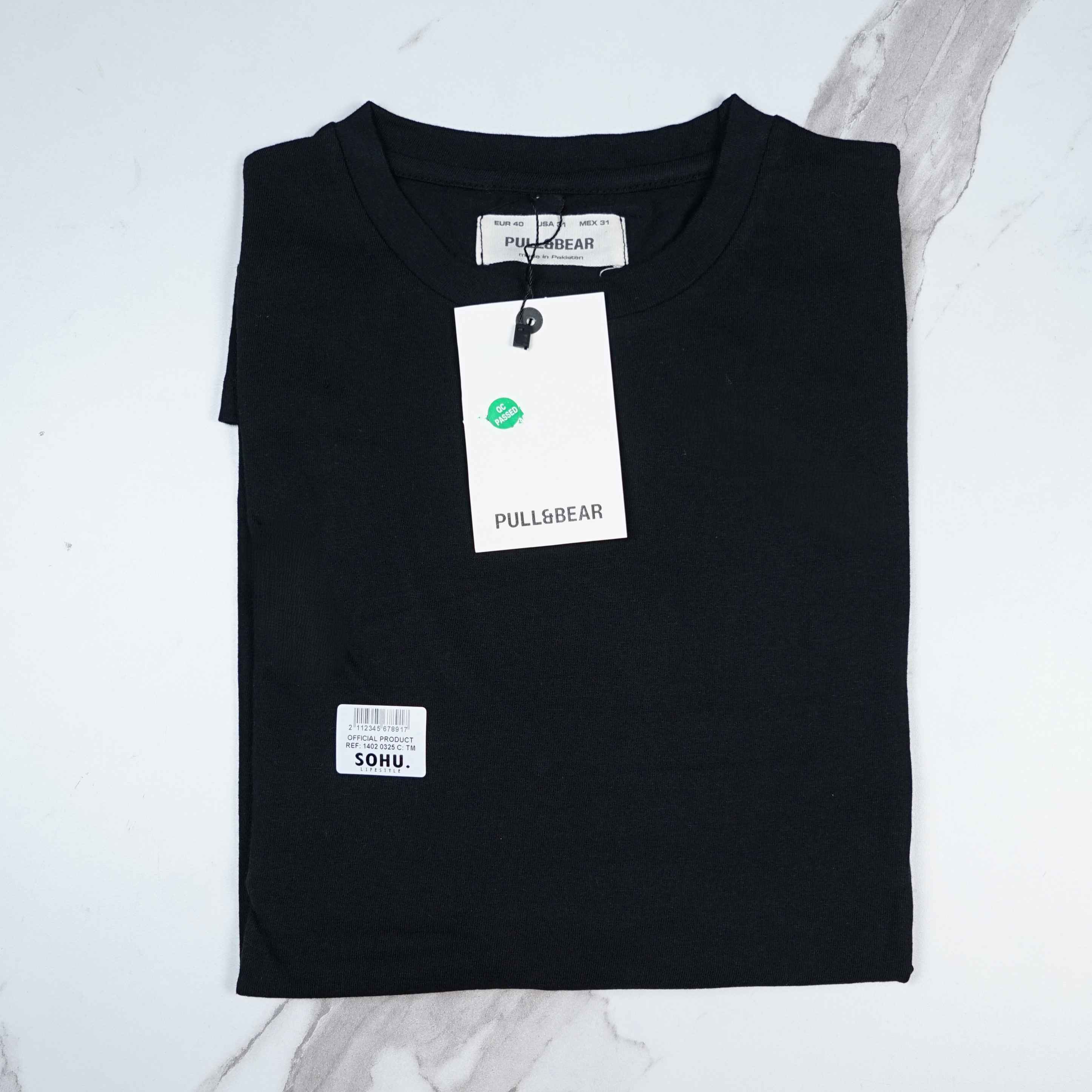 P&B Bold Black Full Sleeve Shirt - Sohu Lifestyle