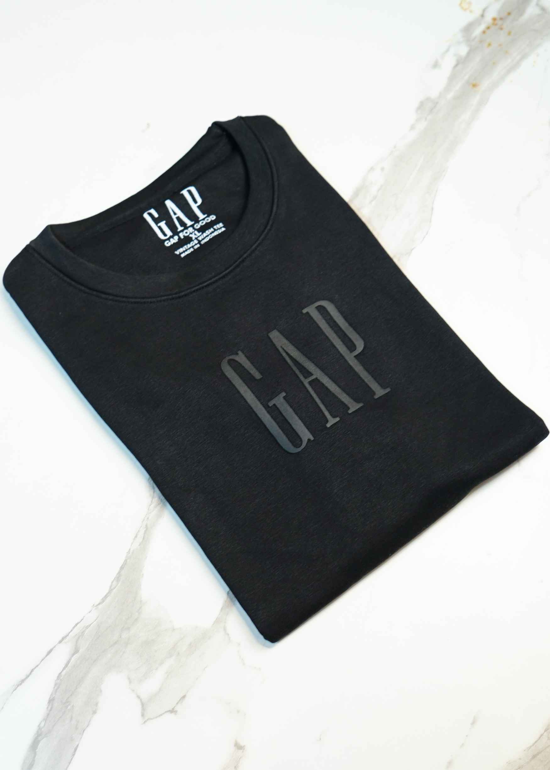 GAP Oversized T-Shirt For Men (Black) - Sohu Lifestyle