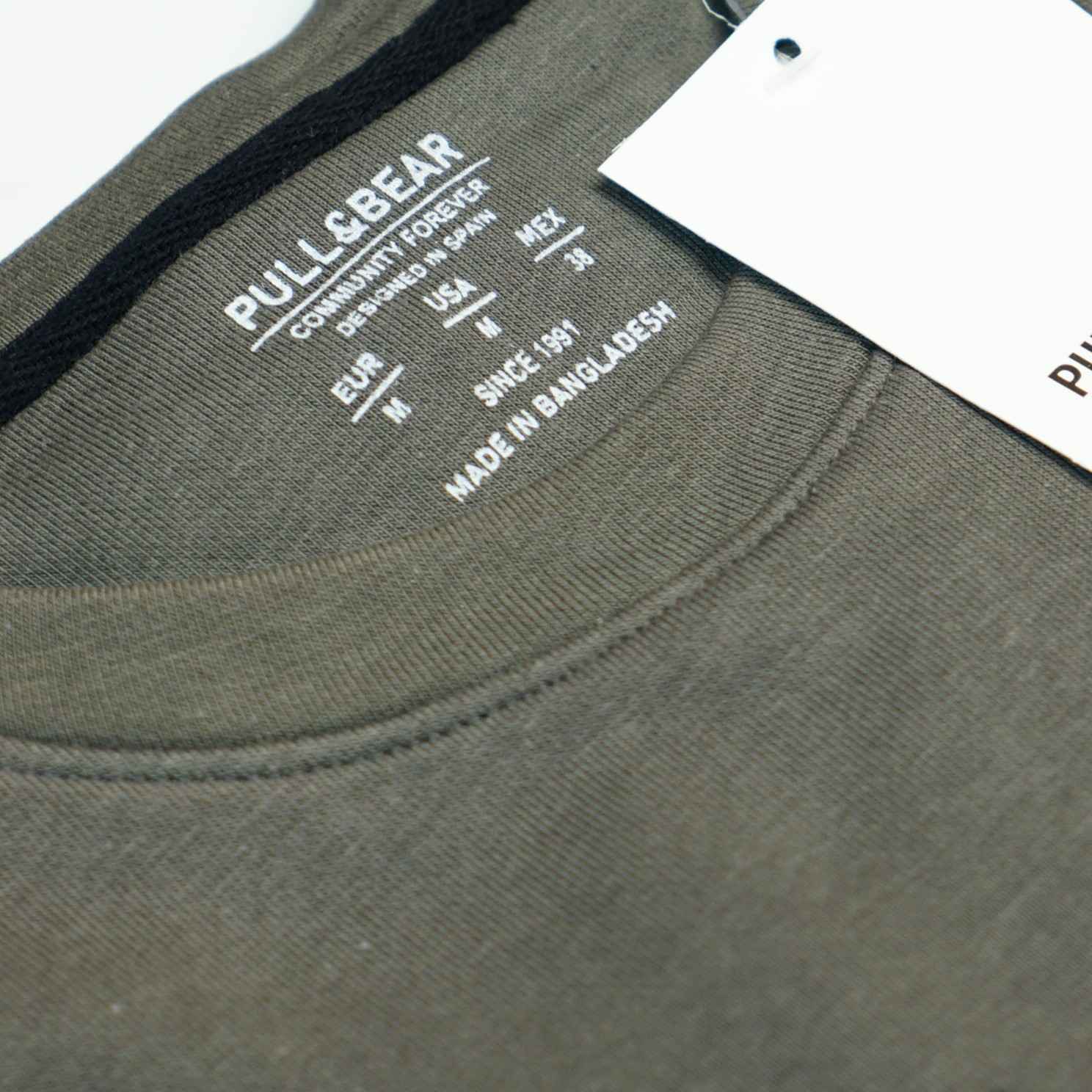 Pull&Bear Oversized T-Shirt For Men (Dark-Grey) - Sohu Lifestyle