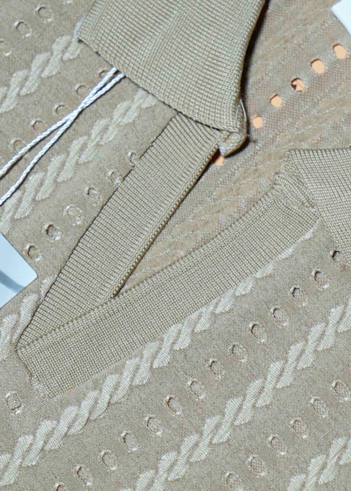 Knit Resort Polo (Beige)