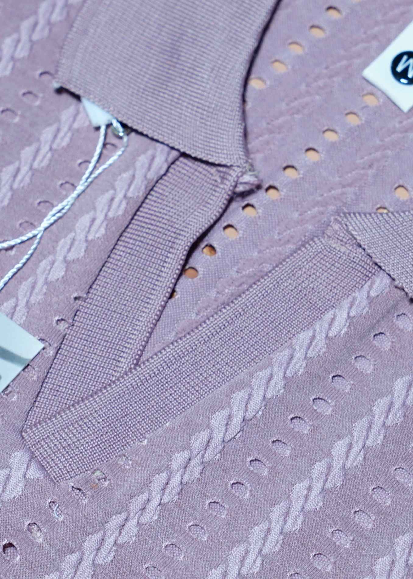 Knit Resort Polo (Tea-Pink)