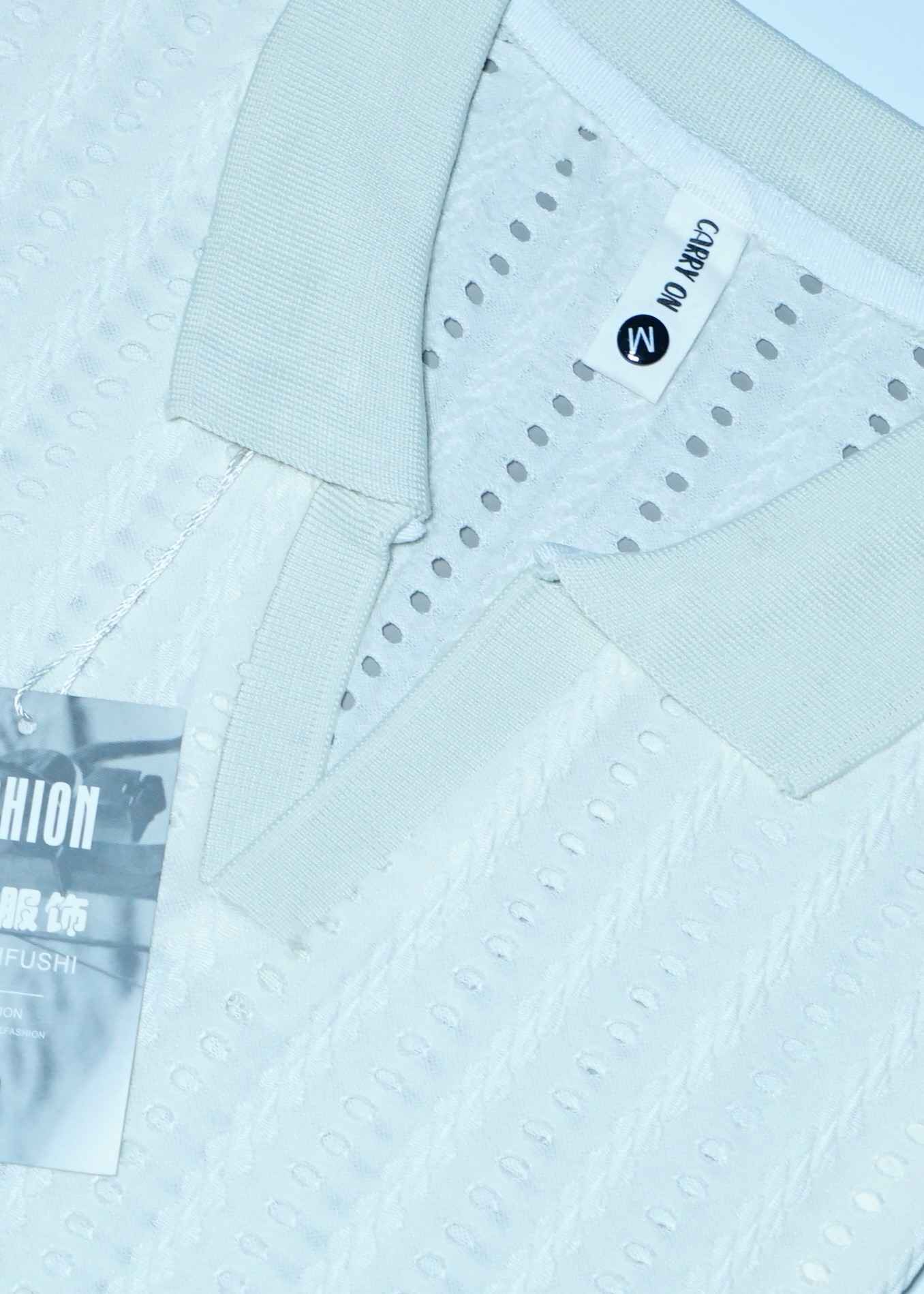 Knit Resort Polo (White)
