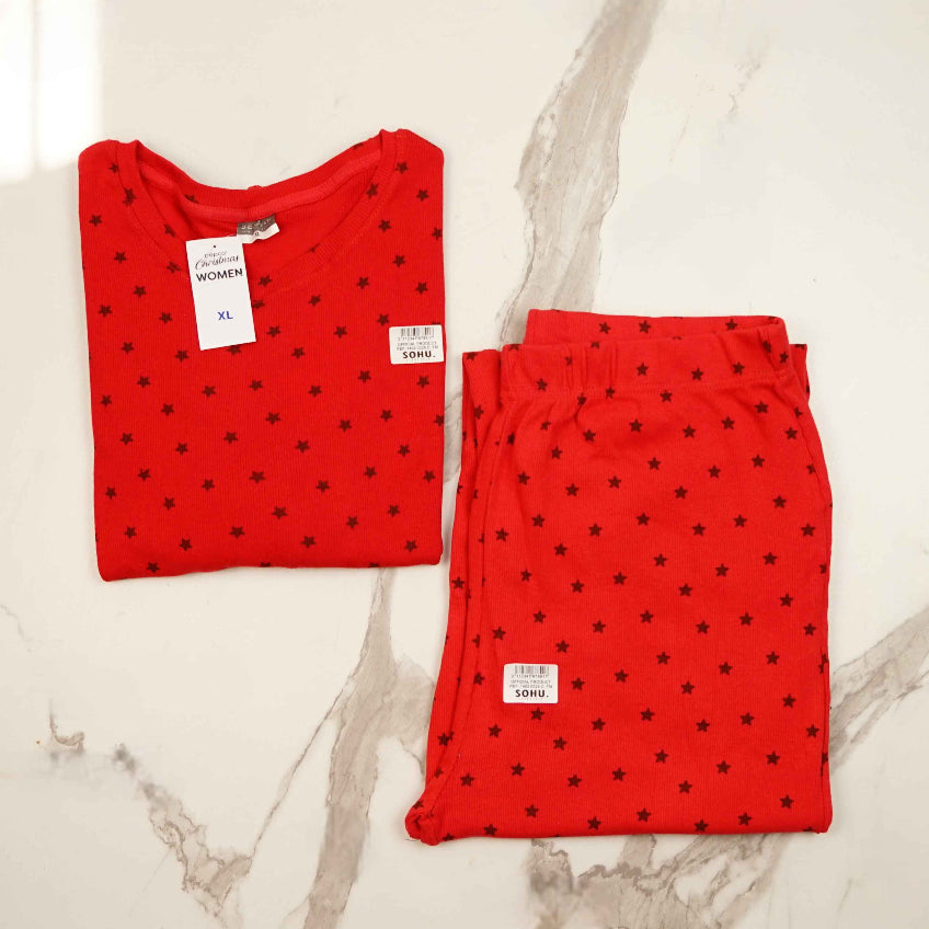 Women's Night Wear Co-Ord Set - Sohu Lifestyle