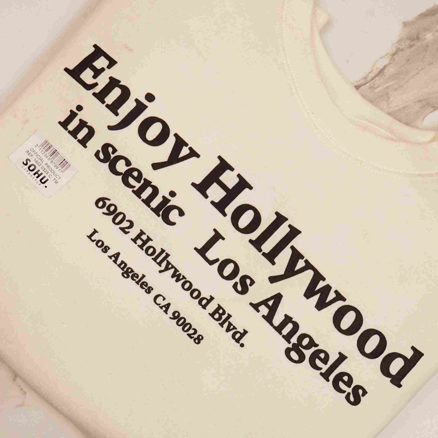 Enjoy Hollywood in scenic Los Angeles Sweatshirt - Sohu Lifestyle