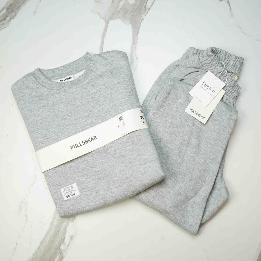 P&B Girls Tracksuit (Grey) - Sohu Lifestyle