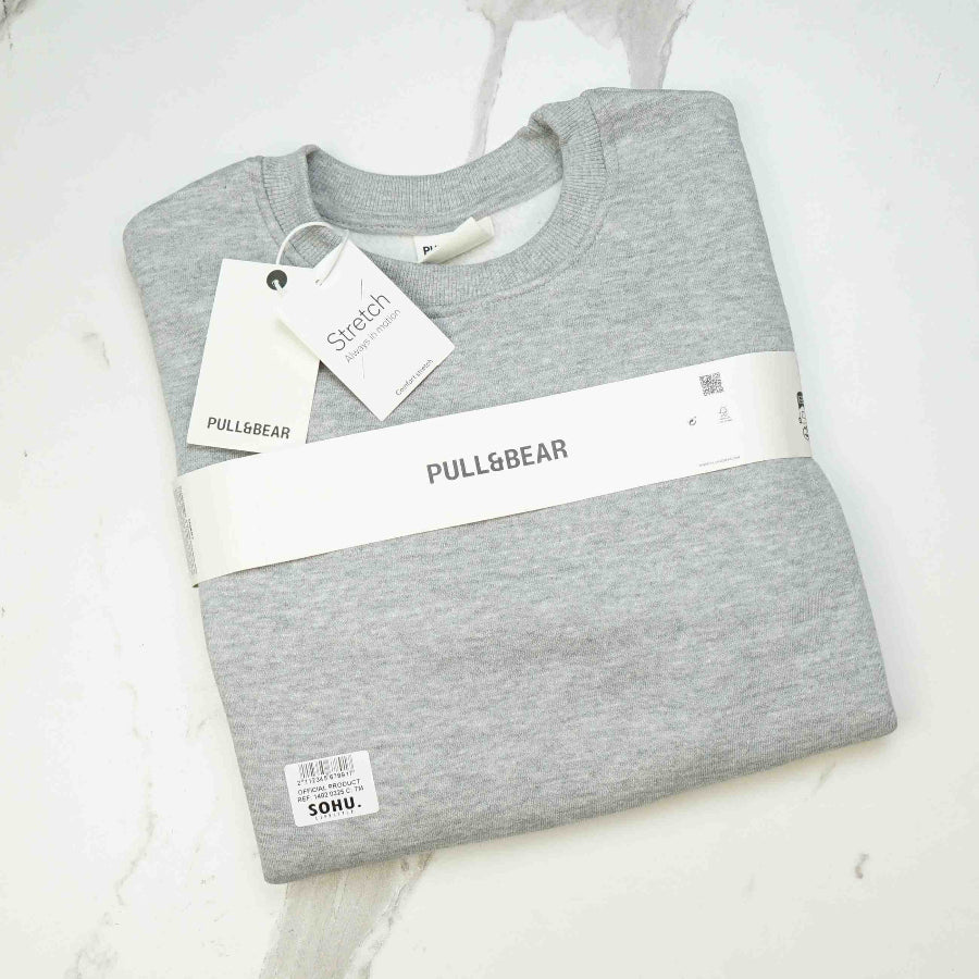 P&B Girls Plain Sweatshirt (Grey) - Sohu Lifestyle