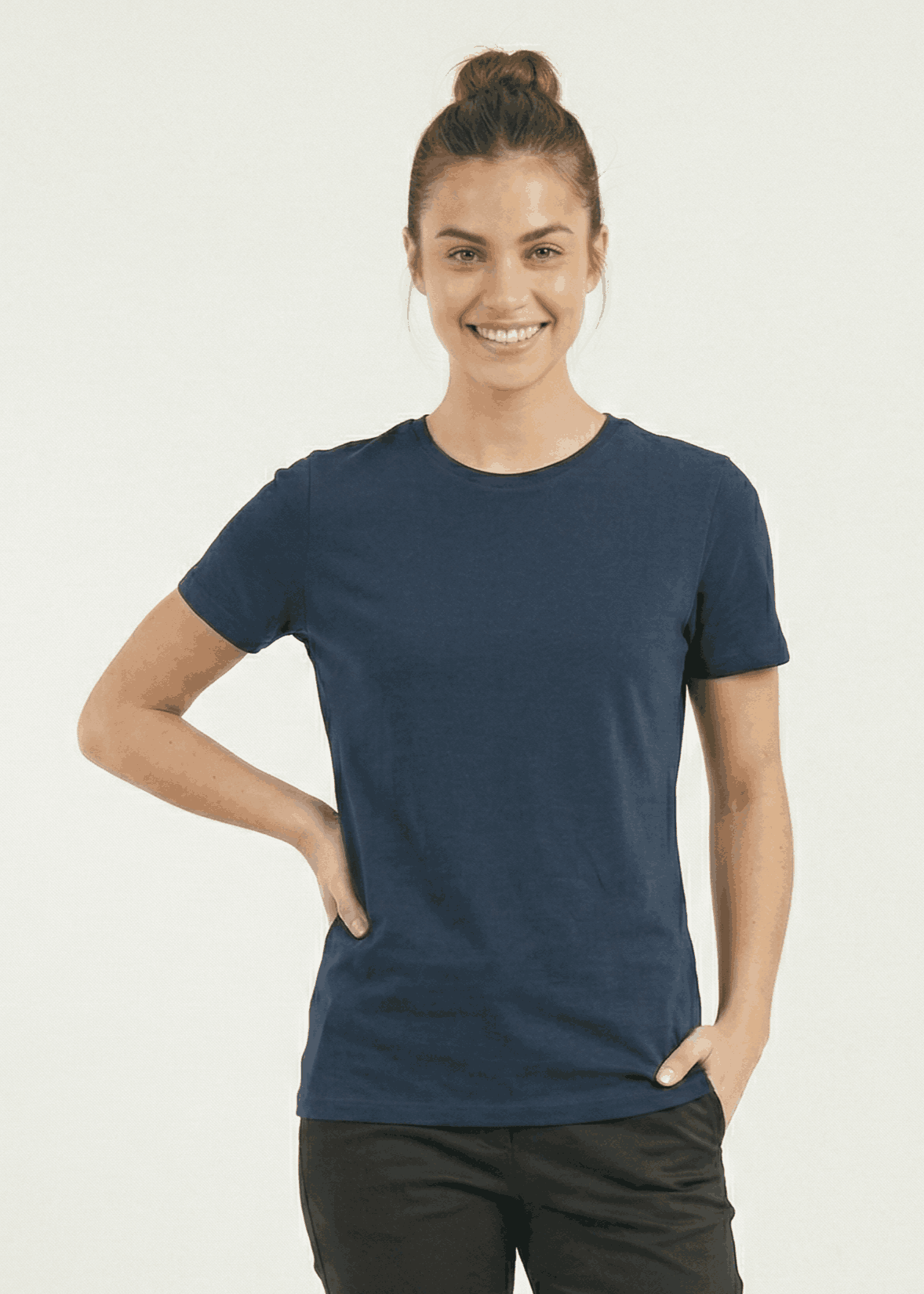 P&B Navy Blue T-Shirt Women - Sohu Lifestyle