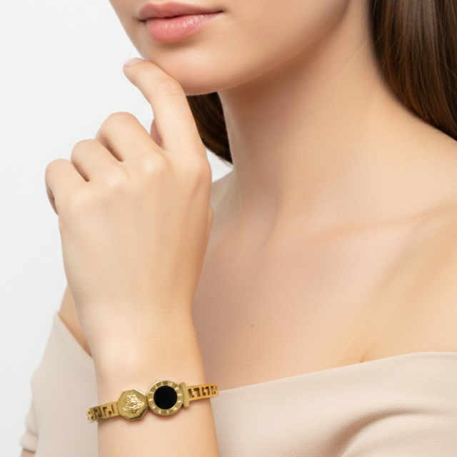 The Roman Medusa Sovereign Bangle - Sohu Lifestyle
