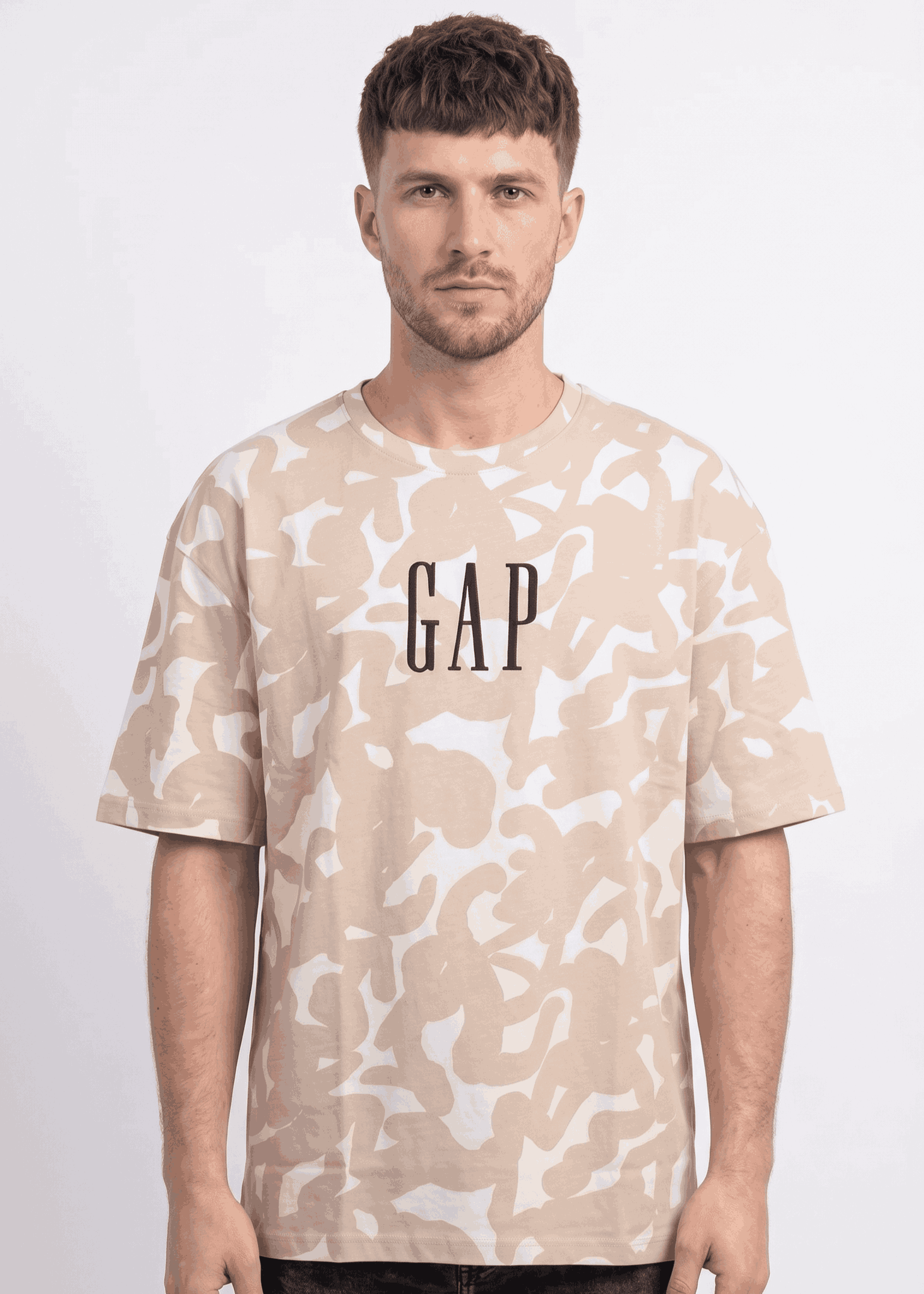 GAP Oversized Camo Tee For Men - Sohu Lifestyle