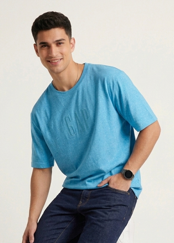 GAP Embroidered T-shirts for Men - Sohu Lifestyle