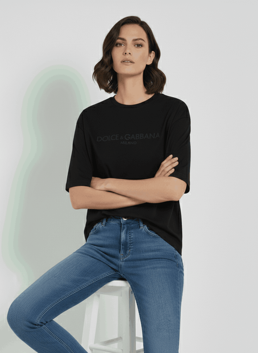 Pack of 2 D&G Milano Oversized Tee For Women - Sohu Lifestyle