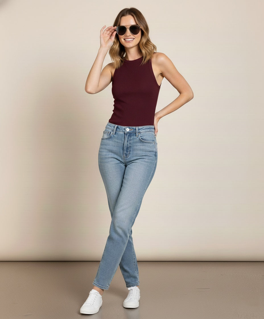 Tank Top (Maroon) - Sohu Lifestyle