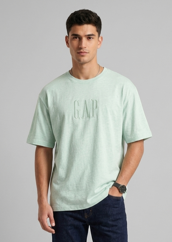 GAP Embroidered T-shirts for Men - Sohu Lifestyle