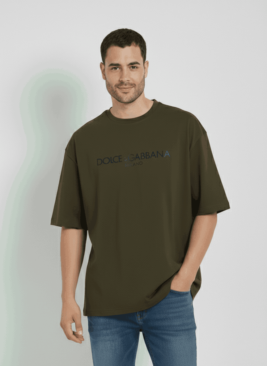 Pack of 2 D&G Milano Oversized T-Shirt - Sohu Lifestyle