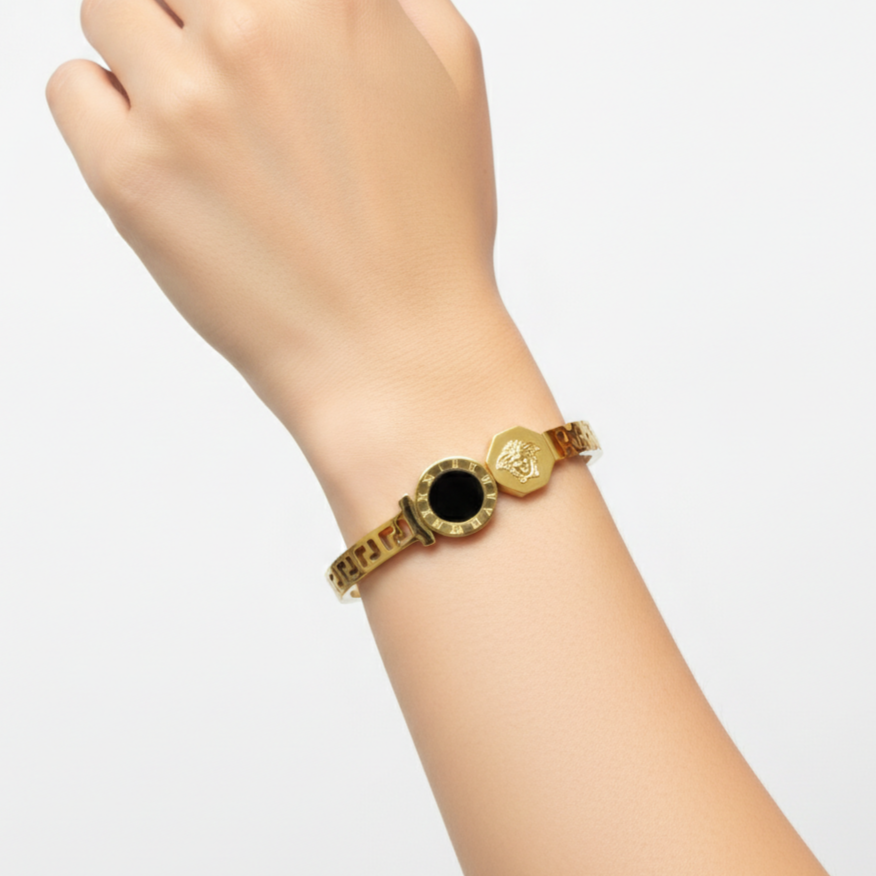The Roman Medusa Sovereign Bangle - Sohu Lifestyle