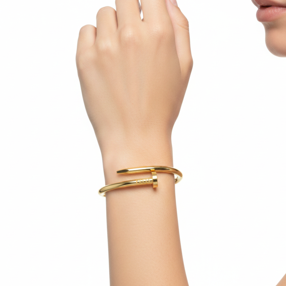 The Gilded Nail Bangle - Sohu Lifestyle