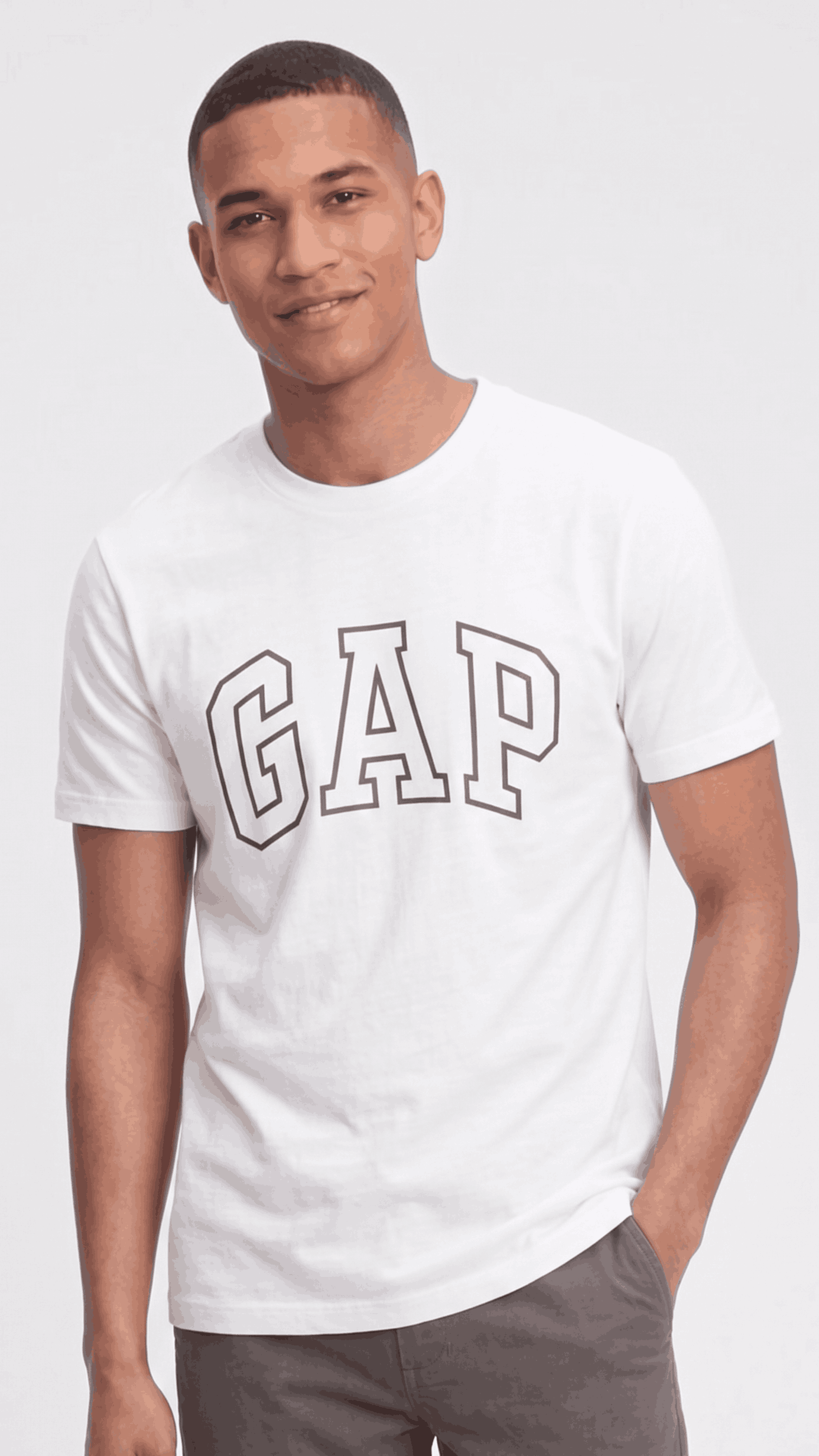 Gap Basic T-Shirt For Men (White) - Sohu Lifestyle