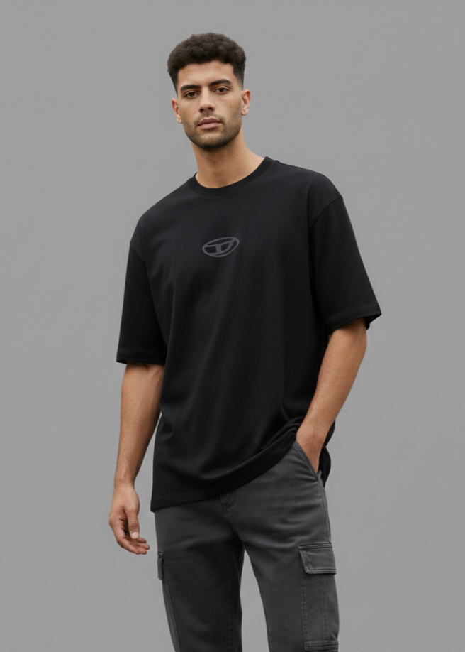 Pack Of 2 Diesel Oversized T-Shirt - Sohu Lifestyle