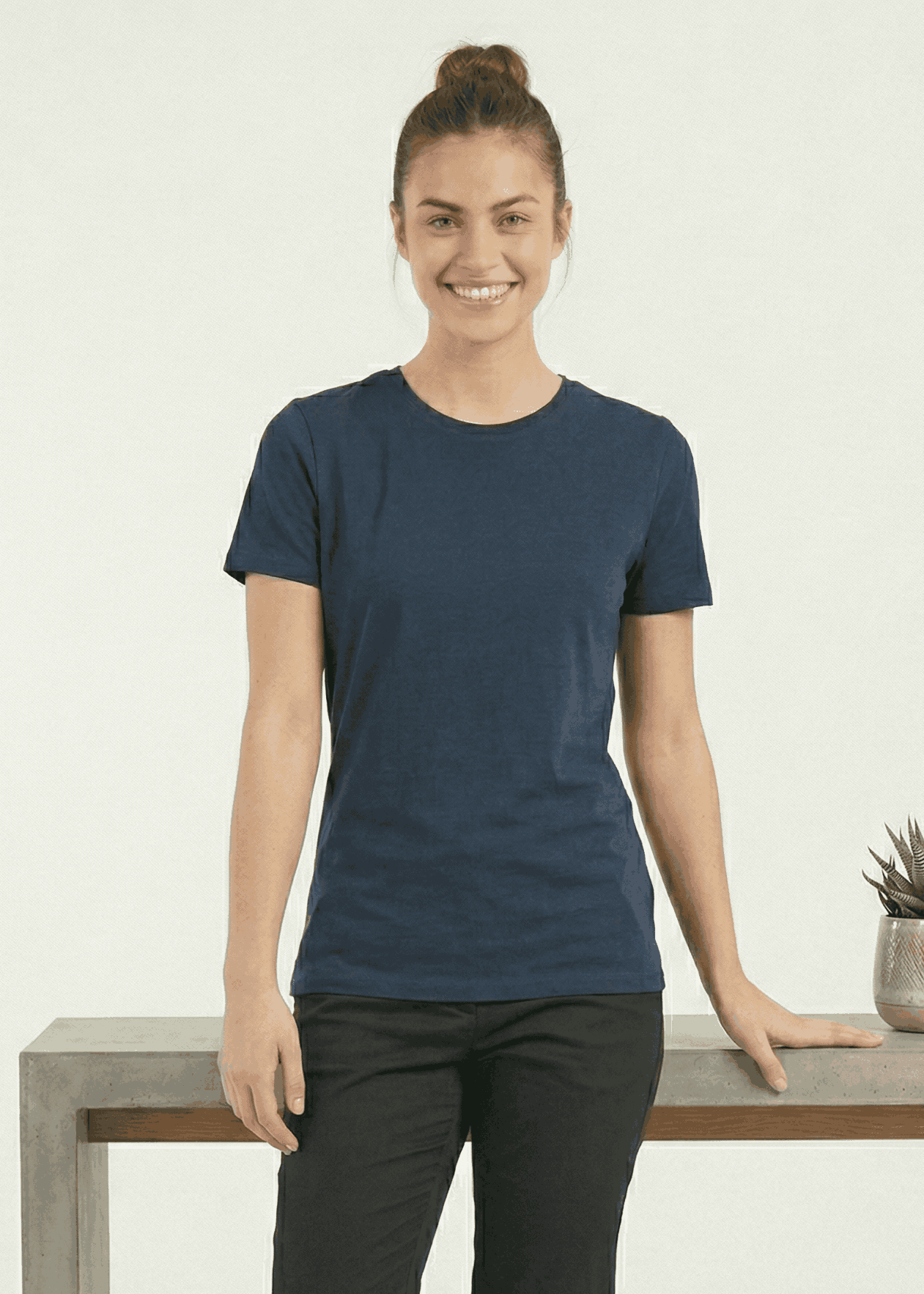 P&B Navy Blue T-Shirt Women - Sohu Lifestyle