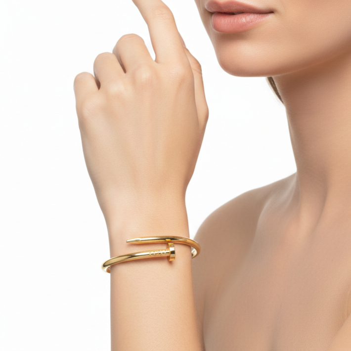 The Gilded Nail Bangle - Sohu Lifestyle