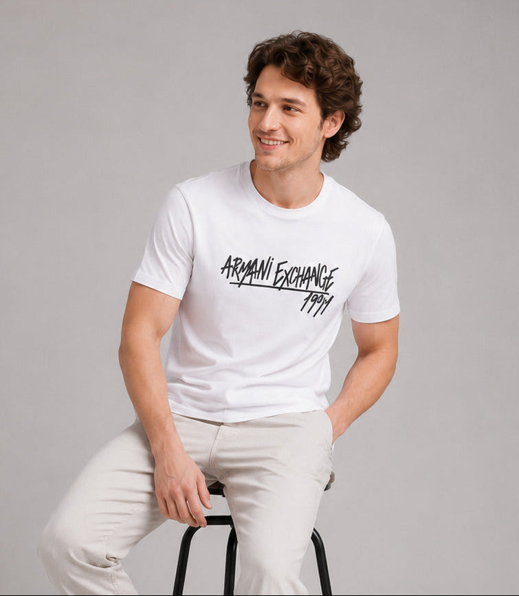 AIX 1991 Signature Graphic T-Shirt (White)