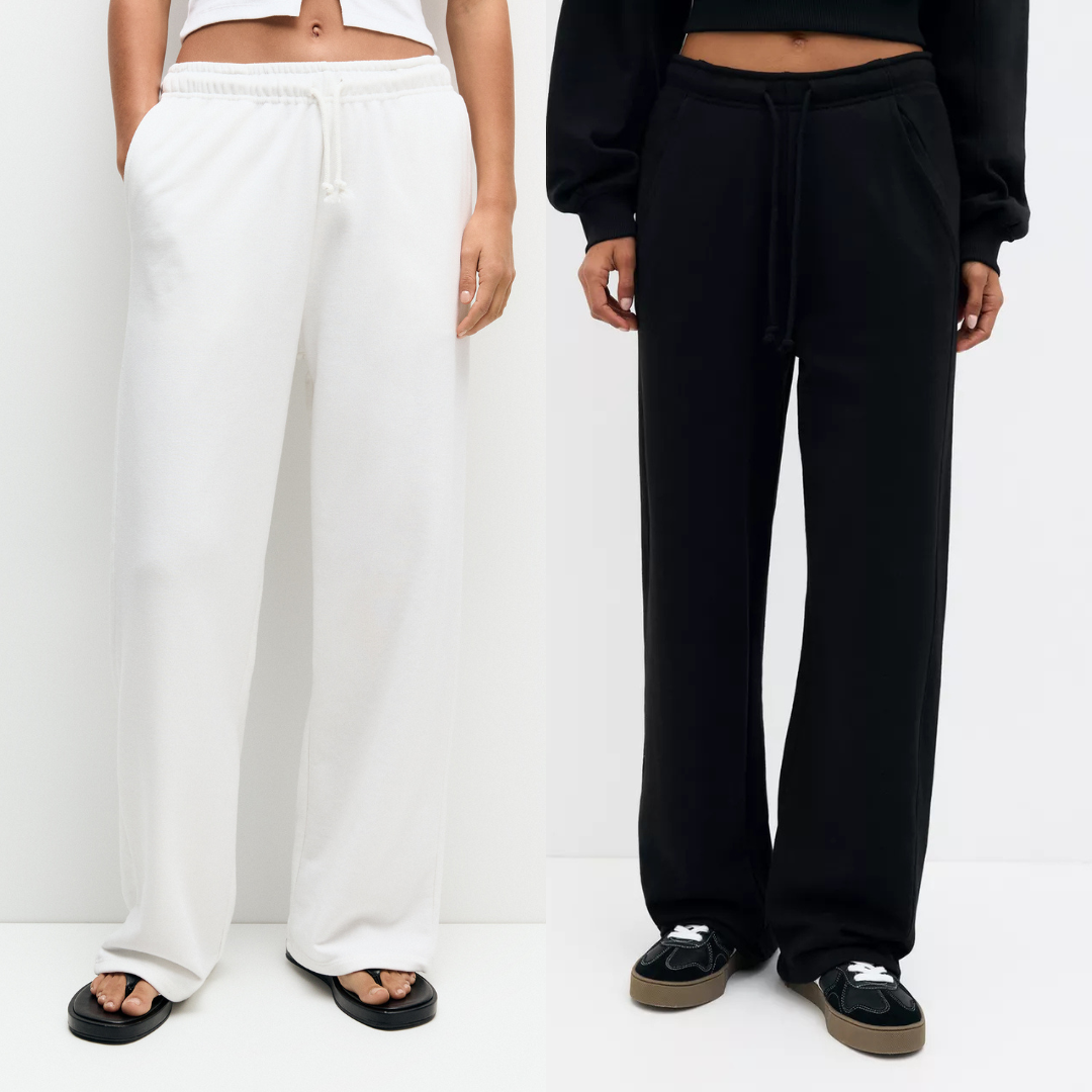 P&B Wide Leg Trousers Pack of Two - Sohu Lifestyle