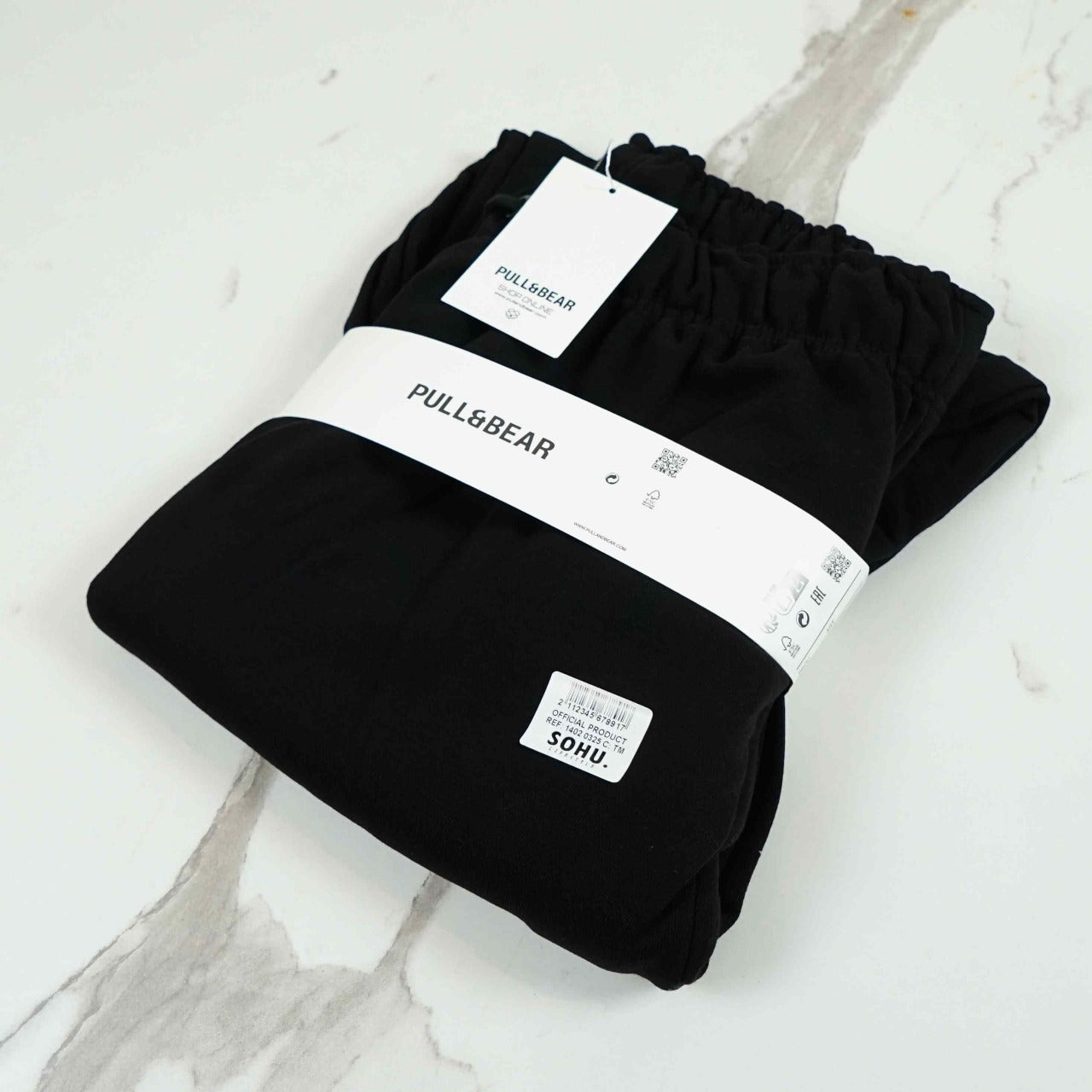 P&B Black Wide Leg Trouser - Sohu Lifestyle