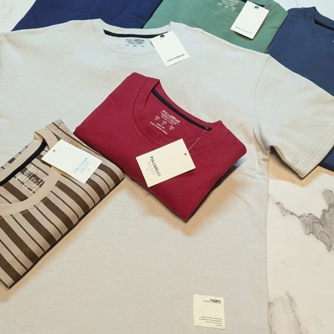 P&B Oversized Terry T-Shirt For Men (Beige) - Sohu Lifestyle