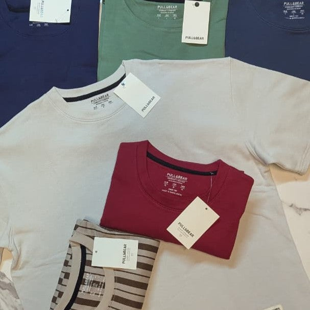 P&B Oversized Terry T-Shirt For Men (Red) - Sohu Lifestyle