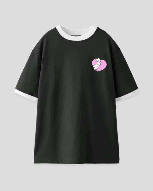 Bunny Heart Over-Sized T-Shirt