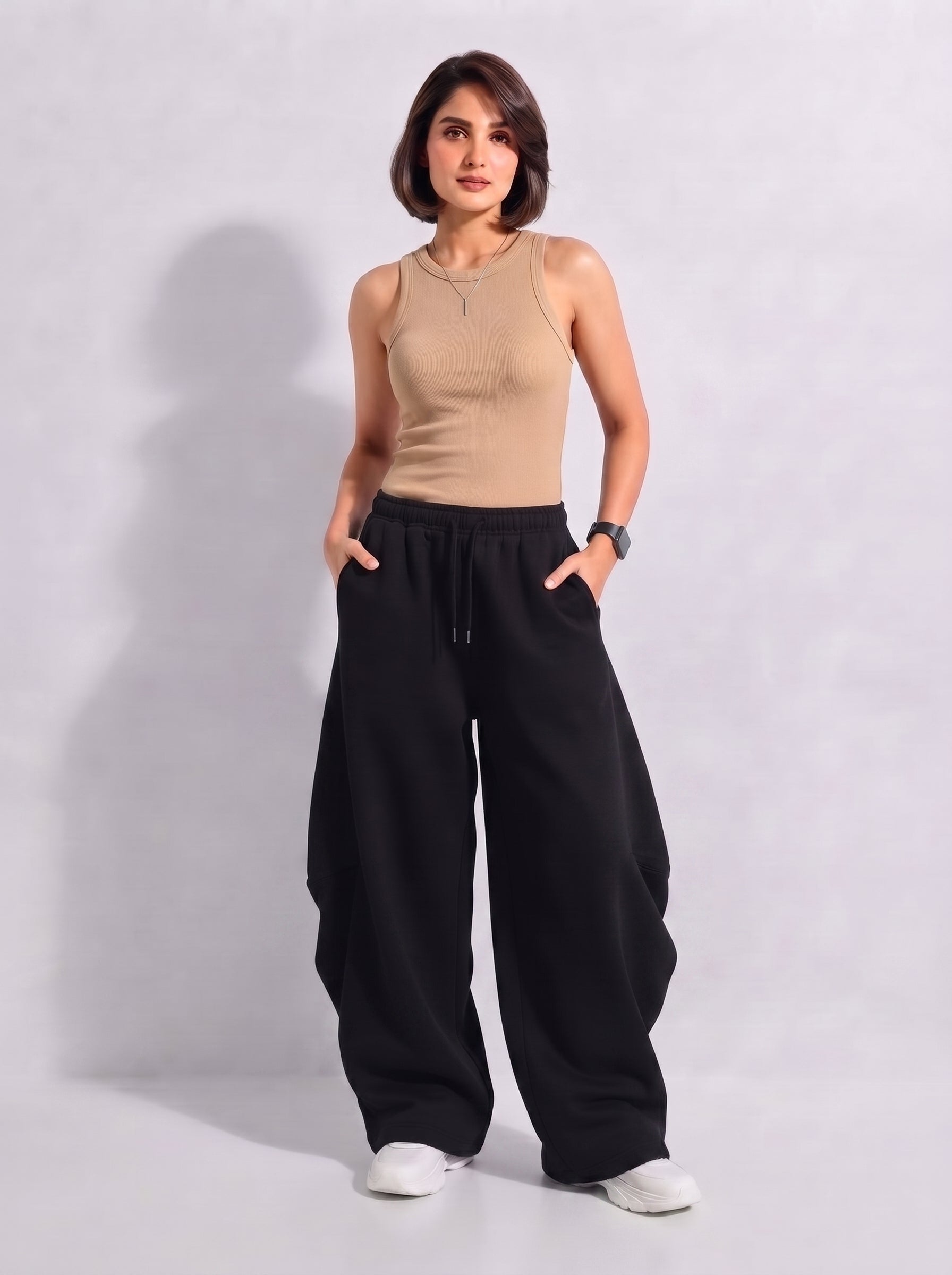 Pack of 2 Extra Baggy Sweatpants for Women