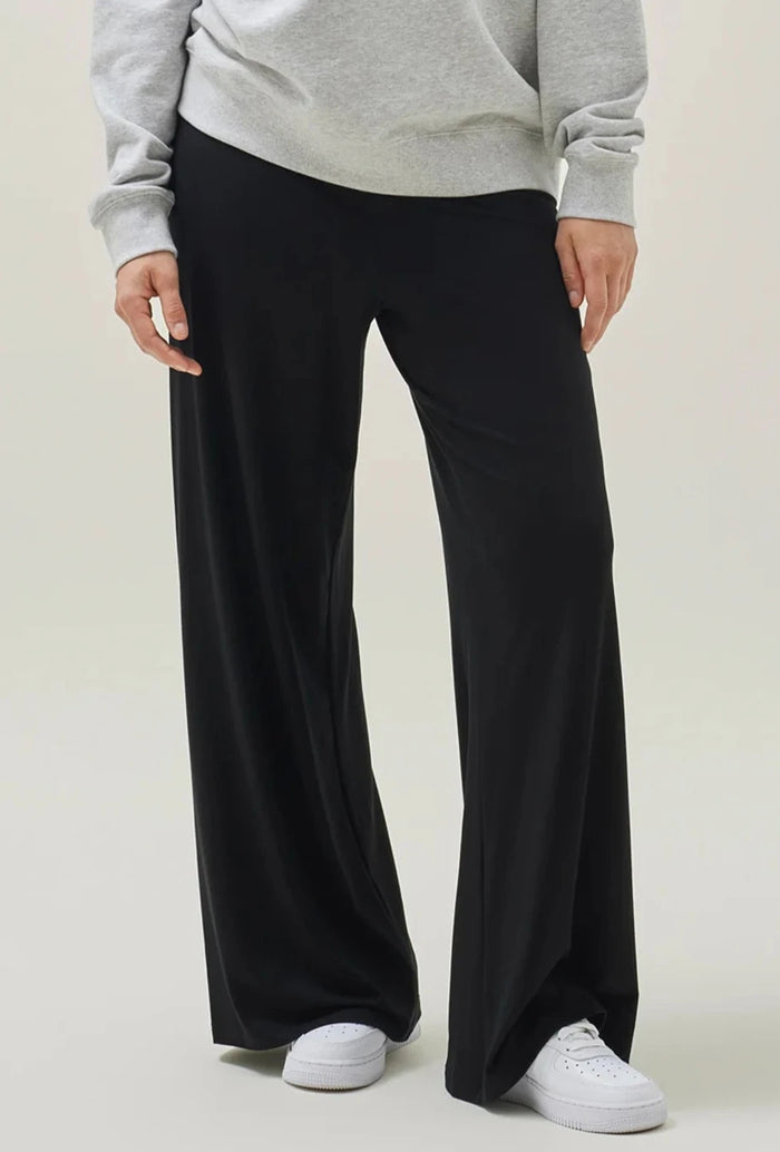 P&B Black Wide Leg Trouser - Sohu Lifestyle