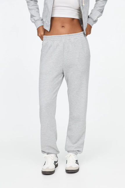 Basic Heather Grey Jogger Pant - Sohu Lifestyle