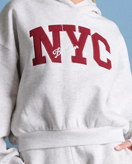 Sinsay NYC Fleece Hoodie - Sohu Lifestyle