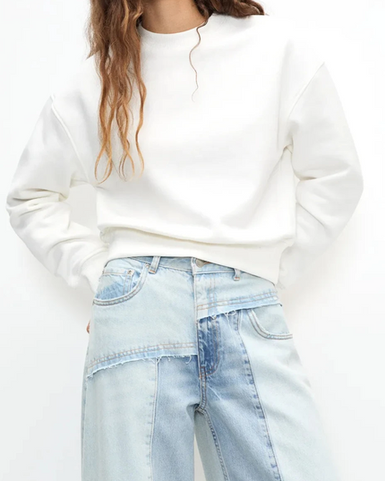 Basic P&B Fleece Sweatshirts - Sohu Lifestyle