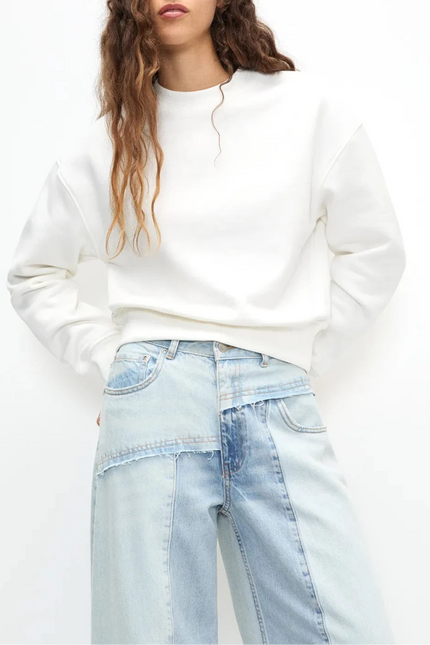 Basic P&B Fleece Sweatshirts - Sohu Lifestyle