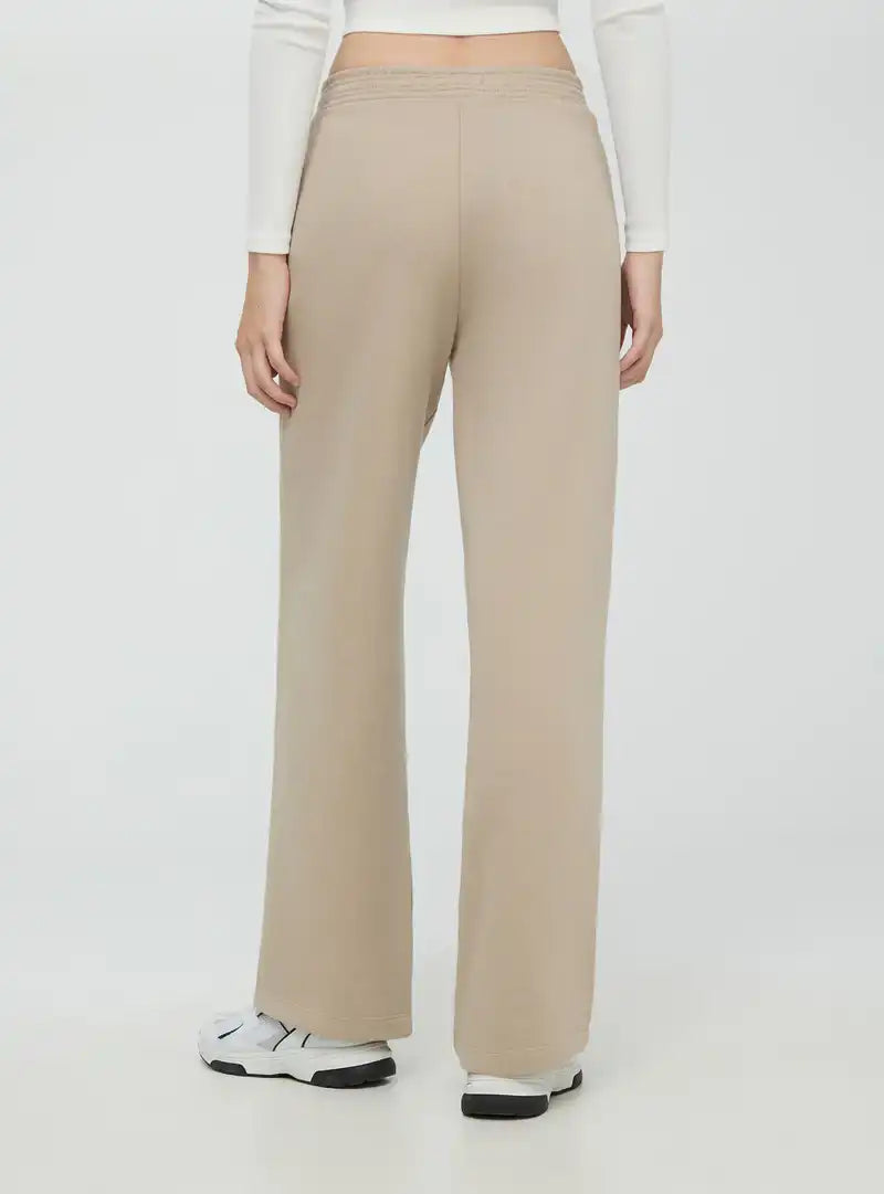 Teranova Beige Wide Leg Trouser - Sohu Lifestyle