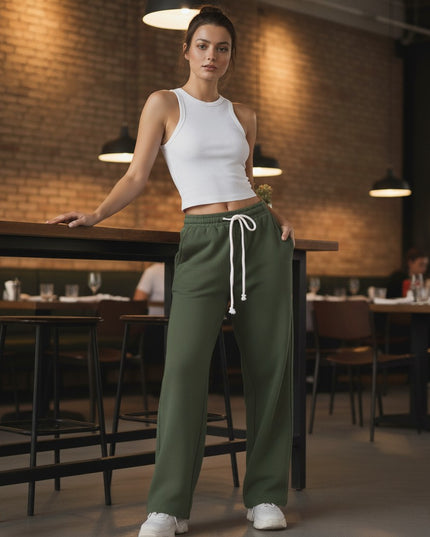 Pack of 2 P&B Wide Leg Sweatpants for Women - Sohu Lifestyle