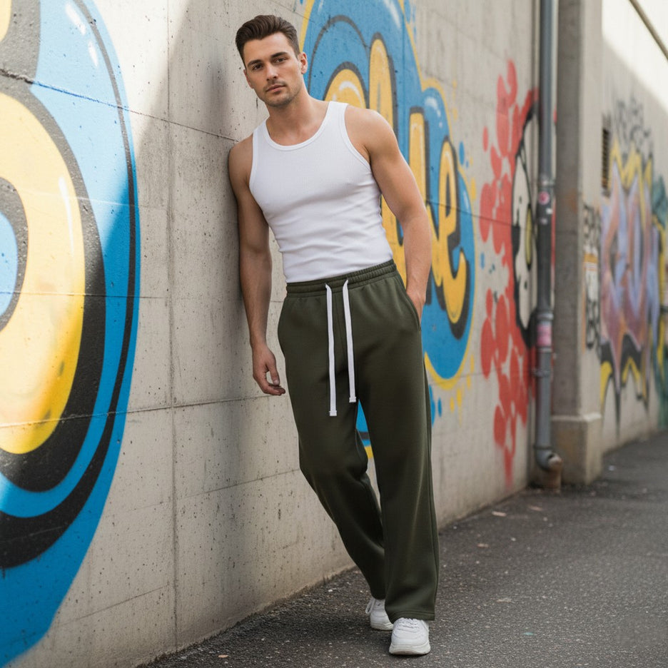 Pack of 2 P&B Wide Leg Sweatpants for Mens - Sohu Lifestyle