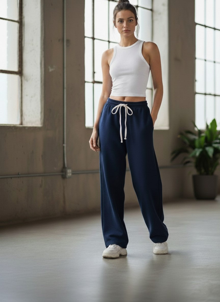 Pack of 2 P&B Wide Leg Sweatpants for Women - Sohu Lifestyle