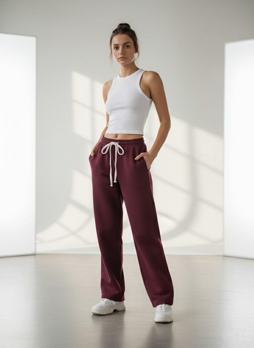 Pack of 2 P&B Wide Leg Sweatpants for Women - Sohu Lifestyle