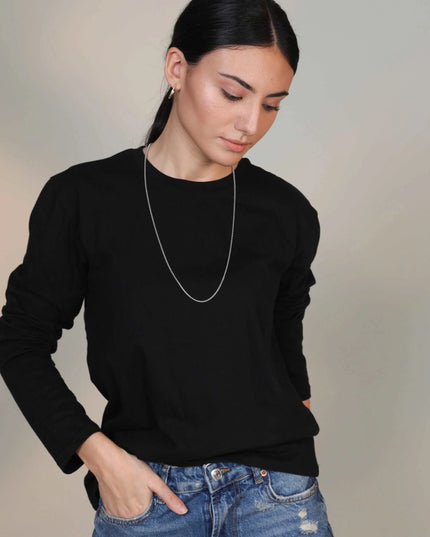 P&B Bold Black Full Sleeve Shirt - Sohu Lifestyle