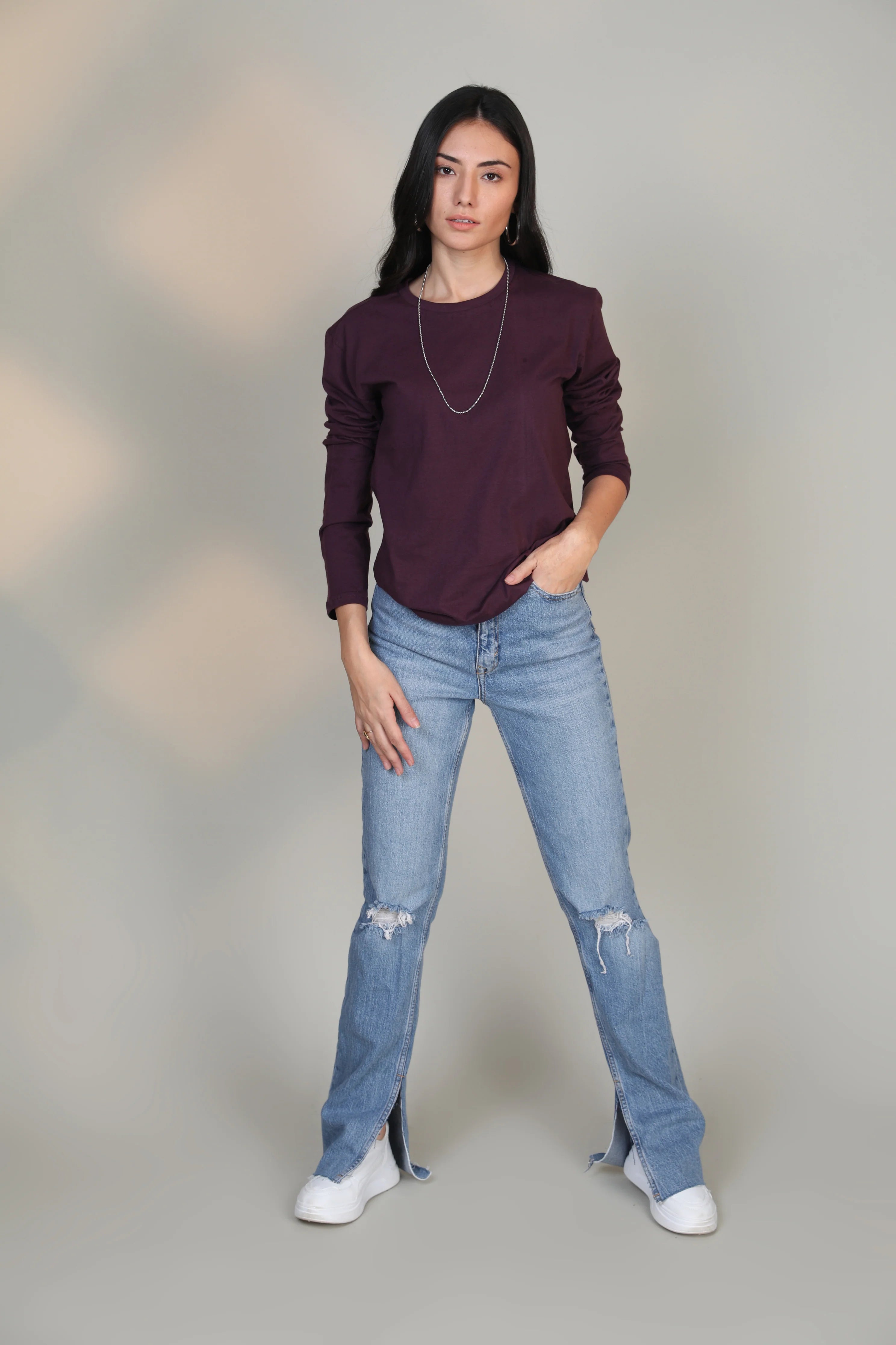 P&B Vintage Wine Full Sleeve Shirt - Sohu Lifestyle