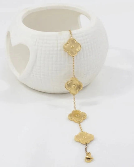 Golden Clover Bracelet - Sohu Lifestyle